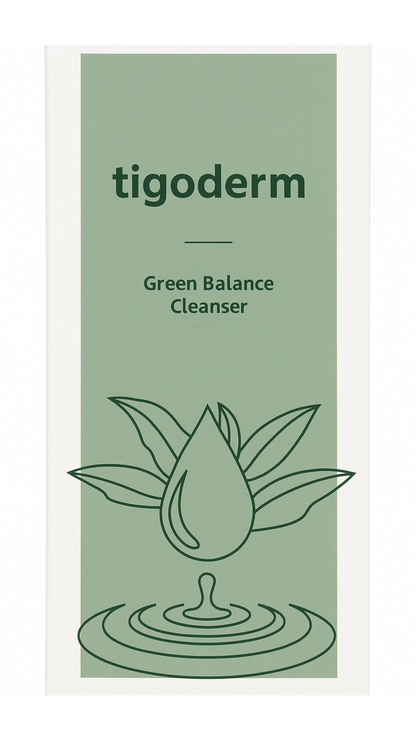 Gentle Facial Cleansing Gel – Green Tea Extract & Hyaluronic Care (100 ml) | tigoderm